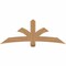 Ekena Millwork Davenport Timber Gable Bracket, Western Red Cedar, 72"W x 27"H x 3 1/2"D x 5 1/2"F, 9/12 Pitch GBW072X27X0406DAV00SWR - alternate 1